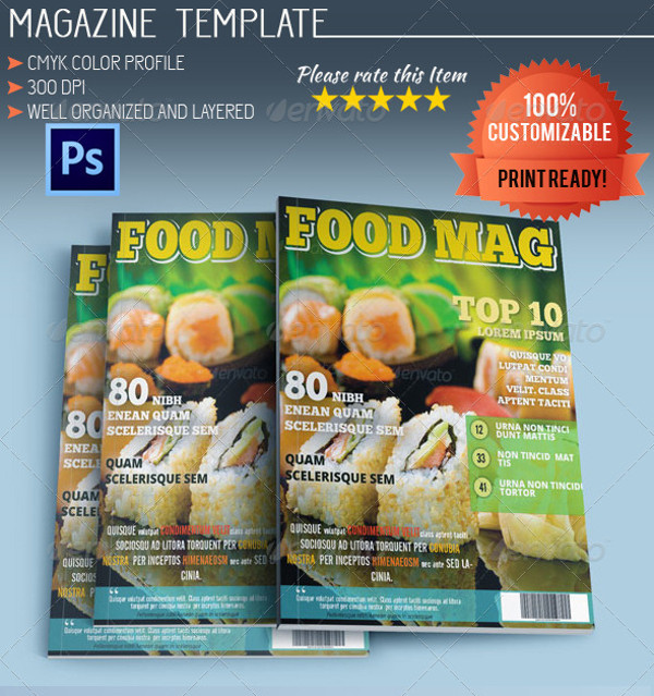 Food Mad Magazine Design