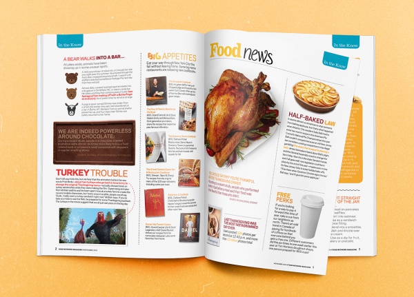 Food Network Magazine Template