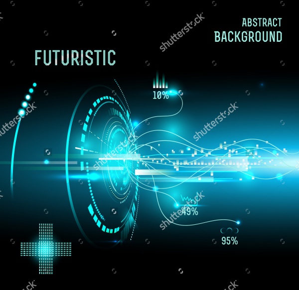 Futuristic Technology Vector Graphics