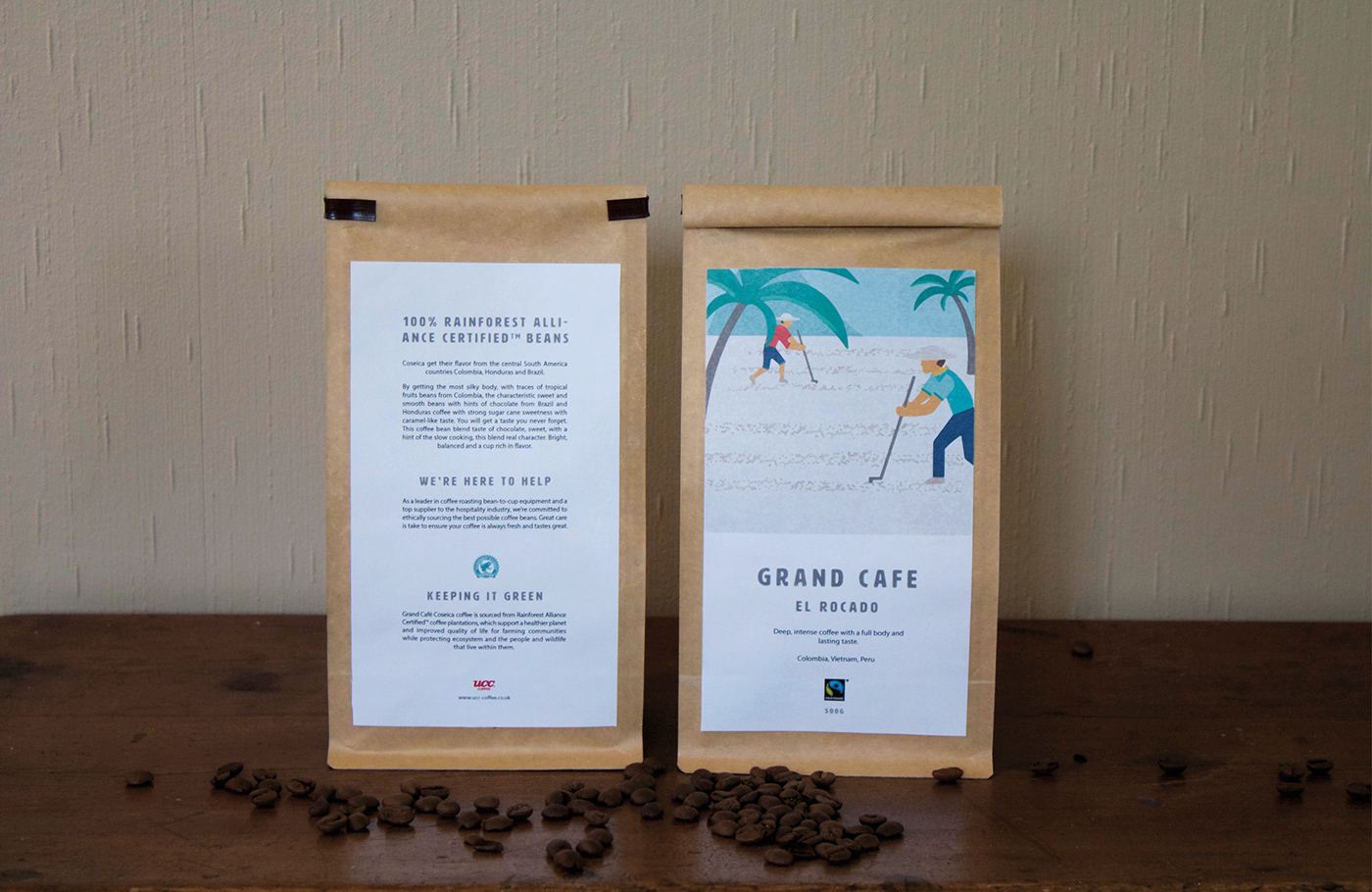 Grand Cafe Redesign Eco Friendly Coffee Packaging