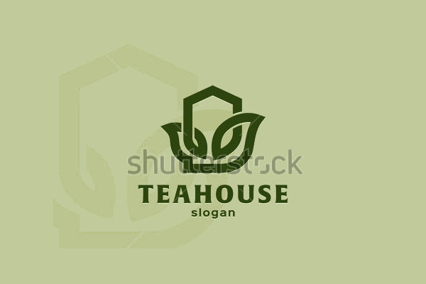 Green Tea Logo Template