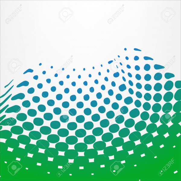 Halftone Graphic Background Vector