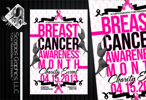 High Resolution Breast Cancer Flyer