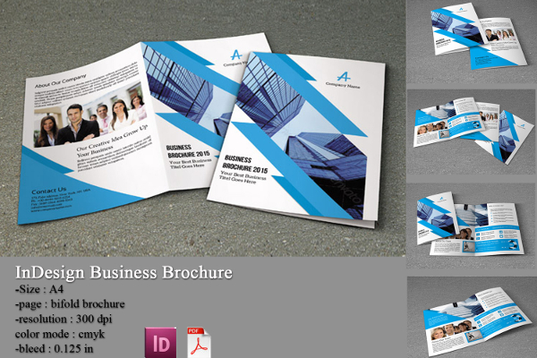 InDesign Advertising Brochure Template