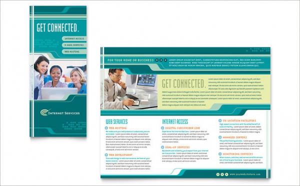Internet Service Provider Brochure Template 1