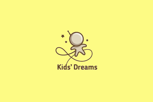 Kids Playing Toy Logo