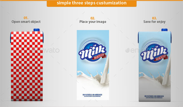 Milk Box Package Design