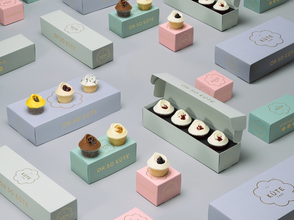 Mini Kute CupCake Packaging Design