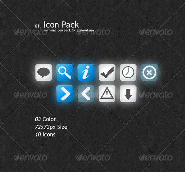 Minimalistic Mini Icon Pack
