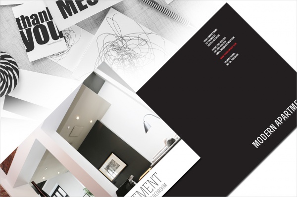 Modern Apartments InDesign Brochure