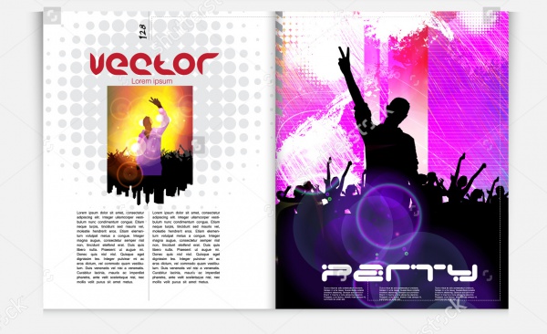 Music Event Magazine Template