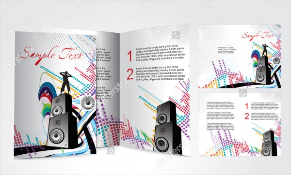 Musical Concept Brochure Design