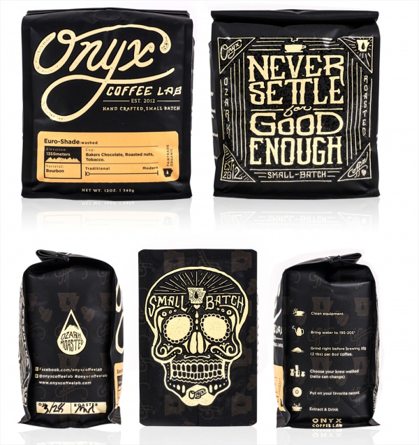 Onyx Coffee Bag Packaging Design