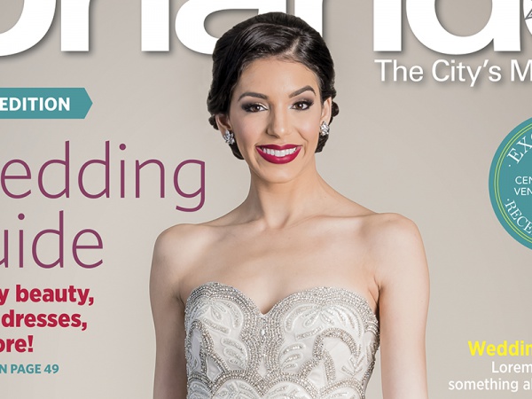 Orlando Magazine June Wedding Cover