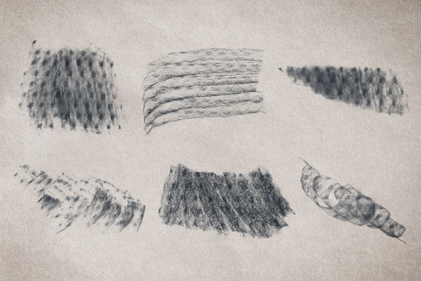 Photoshop Charcoal Brush Pack