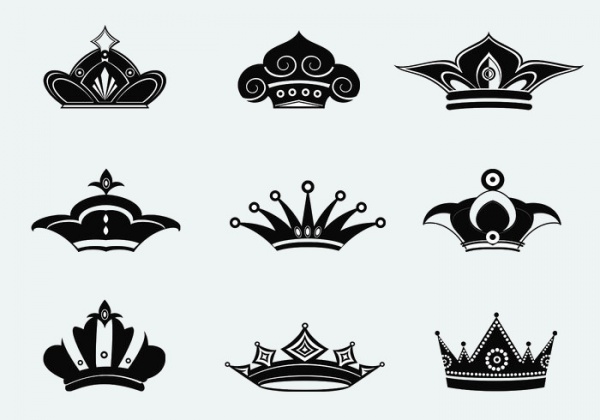 Princess Crowns Brushes Pack