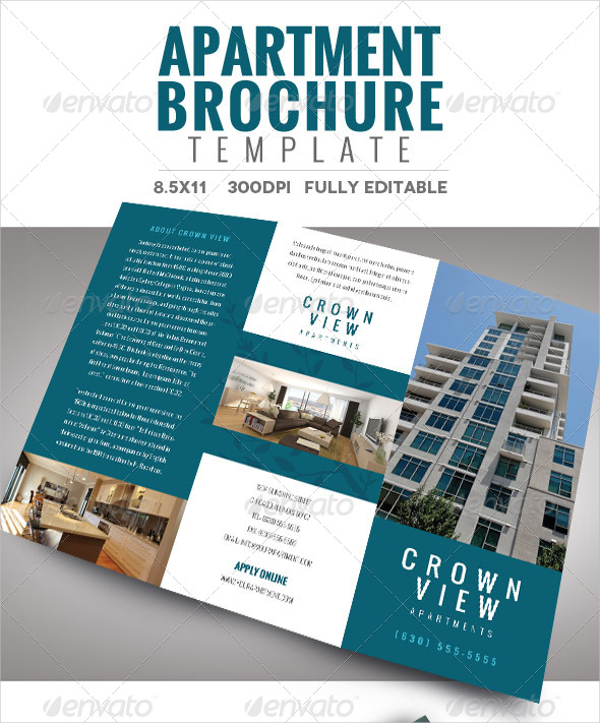 Printable Apartment Brochure