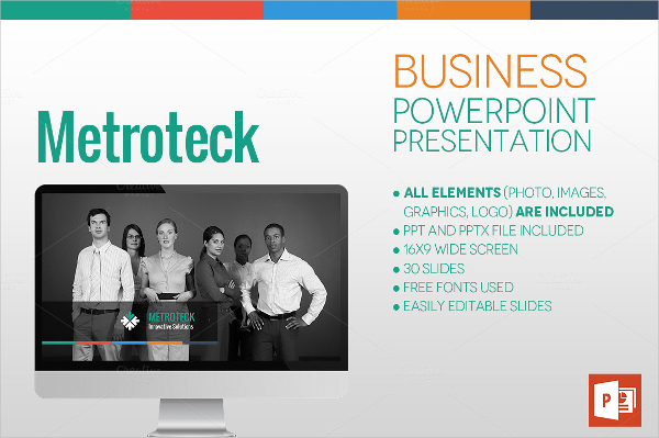 Professional Business Presentation Template