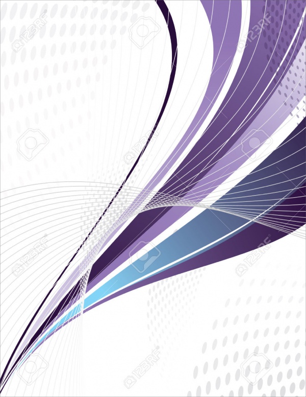 Purple Swoosh Lines Vector