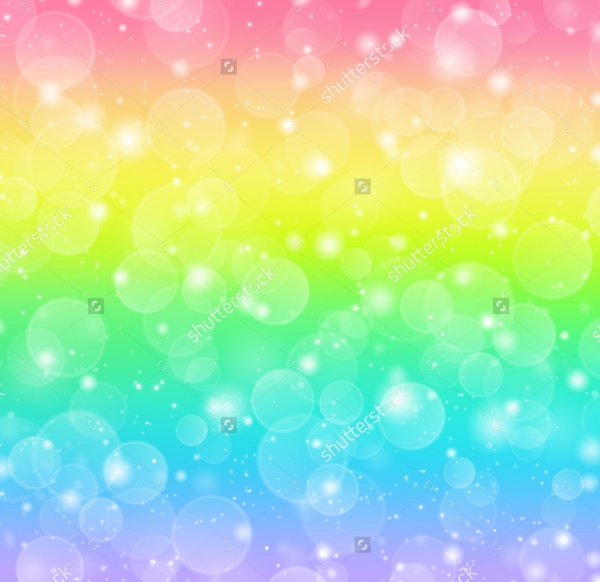 Rainbow Bokeh Texture