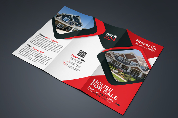 Real Estate Advertisement Brochure Design