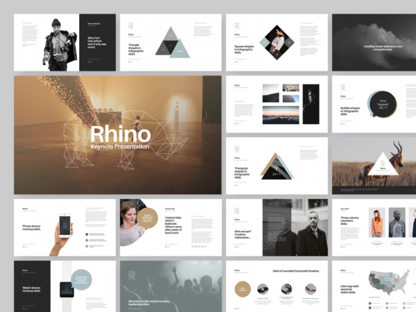 Rhino Keynote Geometric Presentation