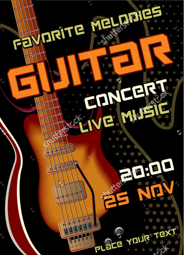 Rock Music Concert Flyer