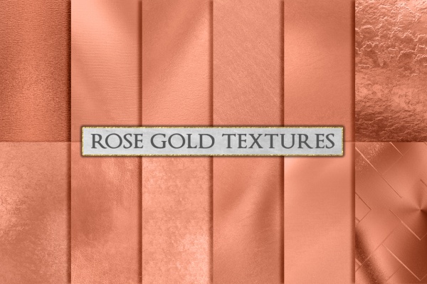 Rose Gold Foil Background Texture