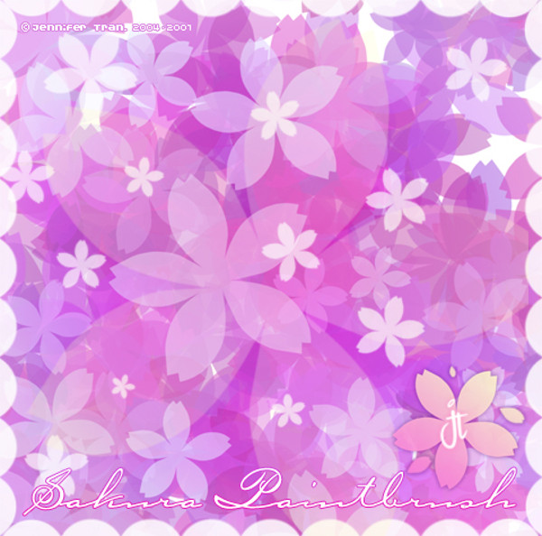 Sakura Petals PS Brushes