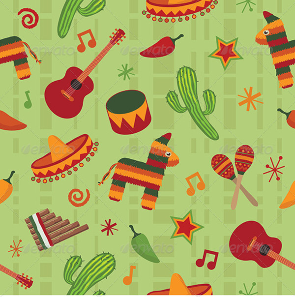 Mexican Pattern Clip Art