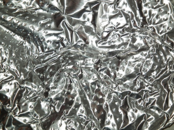 Shiny Aluminum Foil Texture