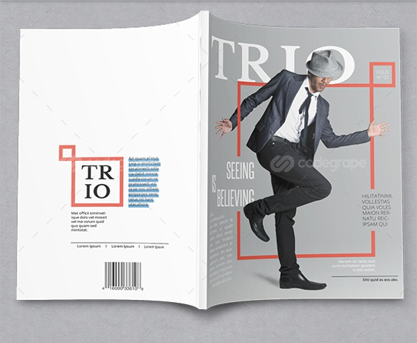 TRIO Minimalistic Professional Magazine Template