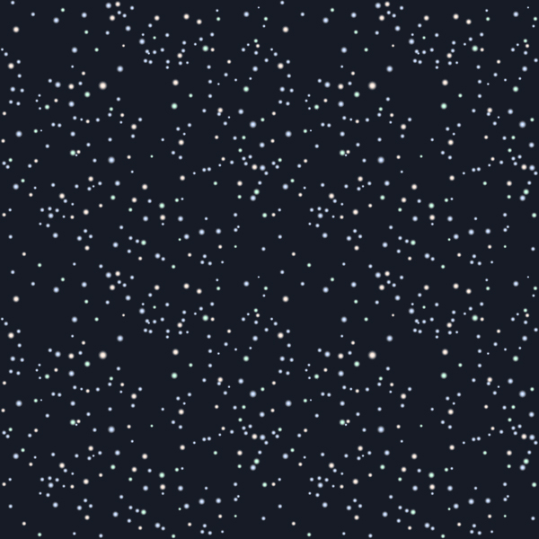 Tileable Sky Stars Pattern