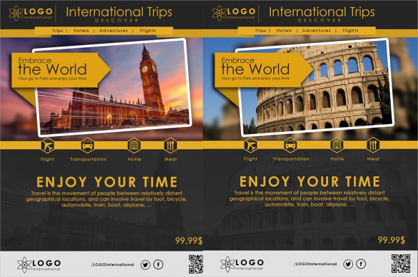 Travel And Explore Tour Flyer