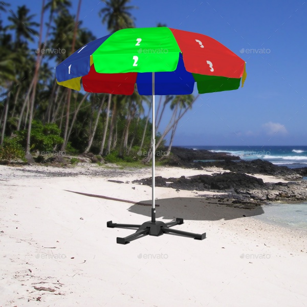 Outdoor Umbrella Mockup Design