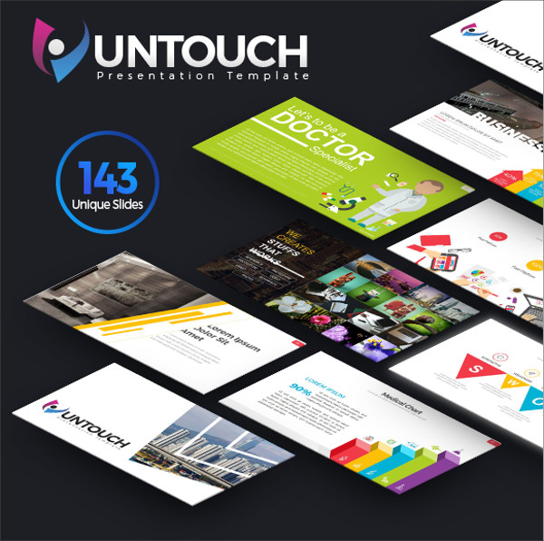 Untouch Presentation Template