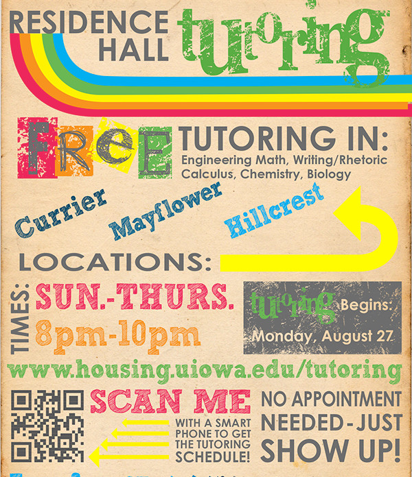 private tutoring flyer