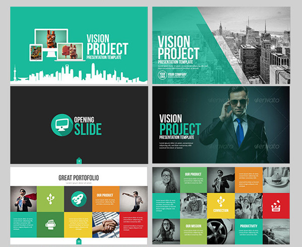 Vision Project Presentation Template