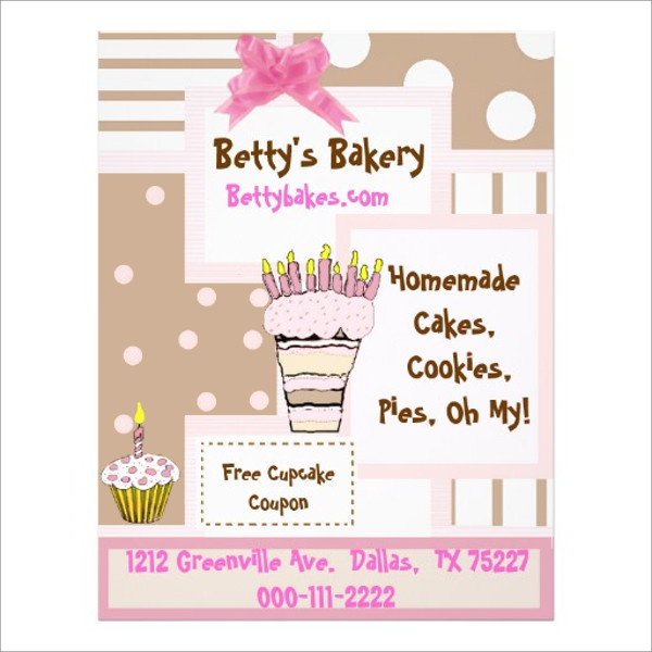 Free Bakery Flyer Design Templates