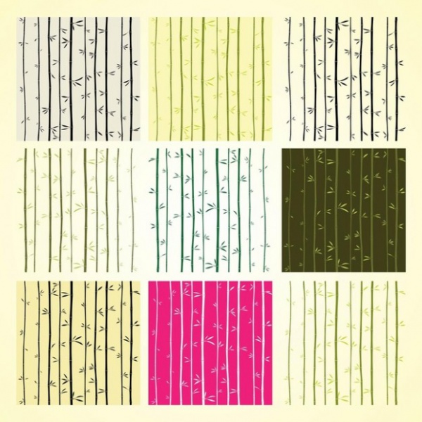 Collection Of Bamboo Patterns