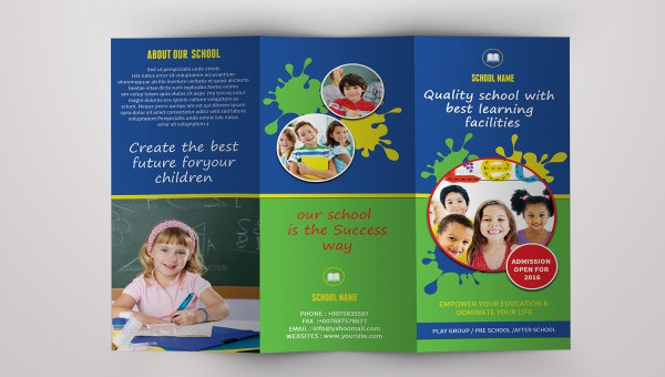 FREE 25 Daycare Brochure Templates In PSD Vector EPS InDesign MS 