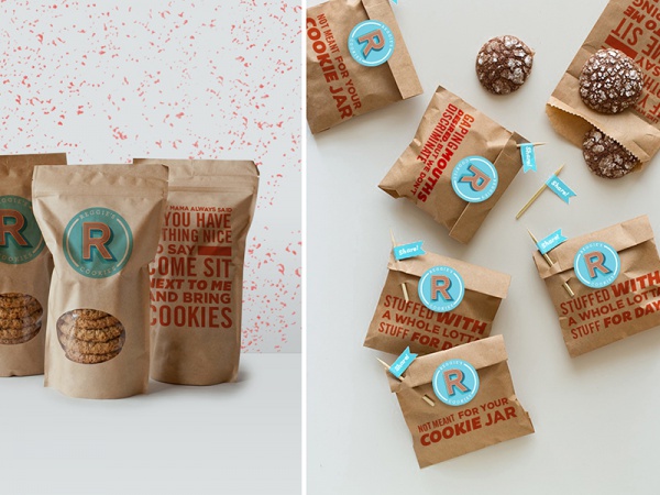 Reggie's Cookies Fun Packaging