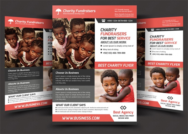 Creative Charity Flyer Design