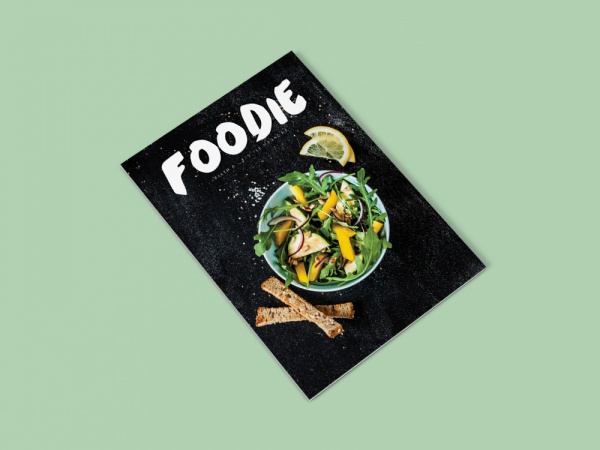 Foodie InDesign Magazine Template