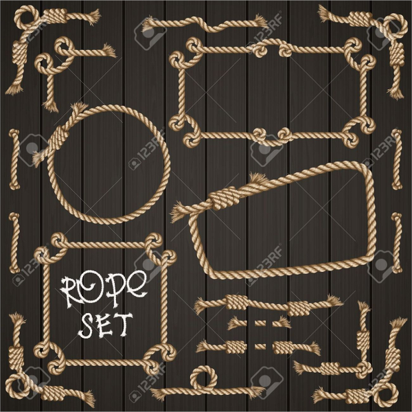 seamless Rope brushes Set