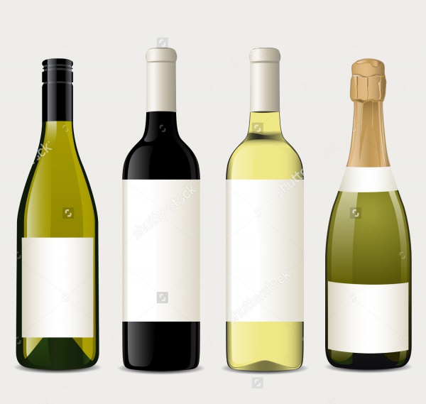 FREE 19+ Wine Bottle Vectors in Vector EPS | AI