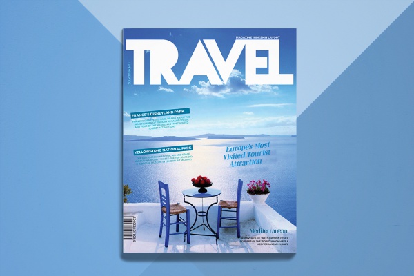 Travel Tourism Magazine Design