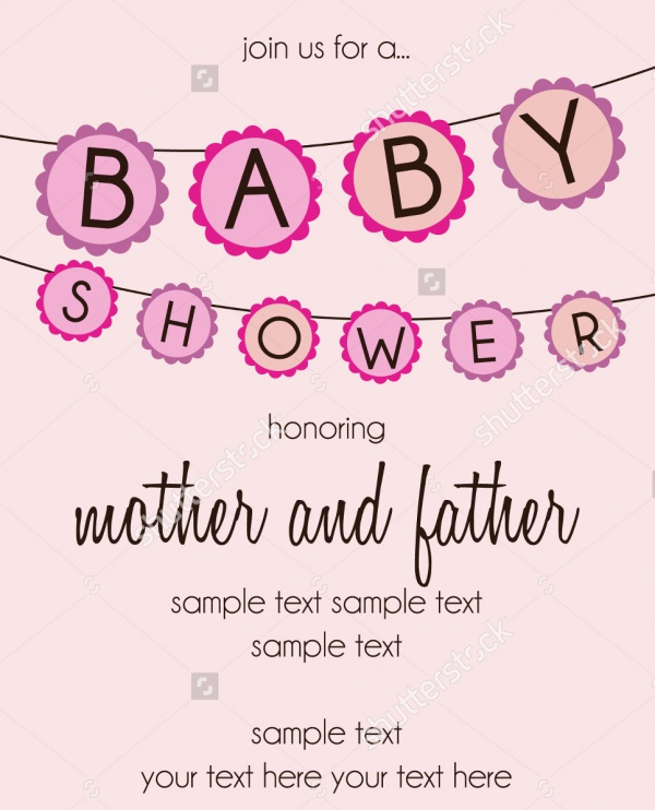 Baby Shower Party Banner