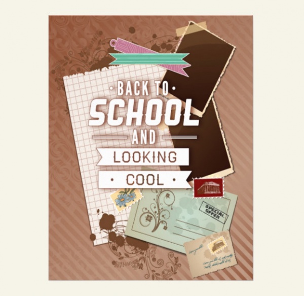 Back to School And Looking Cool Flyer