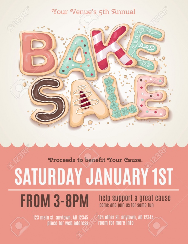 Bake Sale Template Free